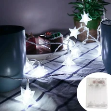 10M 공 LED 문자열 조명 USB/배터리 야외 요정 조명 정원 갈 랜드 꽃 파티 홈 크리스마스 장식, 03 White, 02 USB-1.5M 10LEDs, 1개