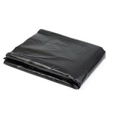 寵物籠專用清潔袋 黑色 加厚防潑水 鬆緊垃圾袋, 1個, 清潔袋黑色加厚 100衹,提示：袋子尺寸需比托盤尺寸大方可