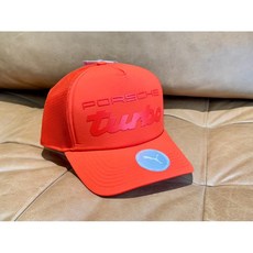 【This is Eddie】PORSCHE 德國保時捷原廠 Turbo Trucker 亮橘色帽, 1個