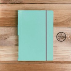 力大 隨行摺疊板夾 66236 收納筆記板夾 會議記錄板夾, 湖水綠