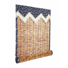 원목버티컬 편백나무블라인드 카본화 갈대발 오 차양 빨강 1m 차양커튼