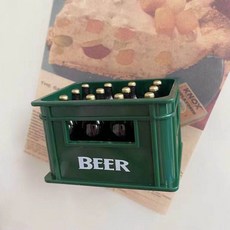 냉장고 자석 기념품 맥주 병따개 자기 3D 스티커 입체 와인 상자 오프너 장식 장식품, green