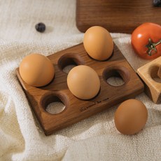 국내제작 원목 에그트레이 2종 (4구 6구) 택1, 1개