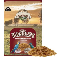 펫츠핸들러 건조밀웜 고슴도치사료 리필 150g, 1개