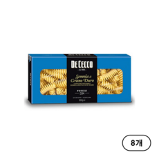 데체코 푸질리 파스타 듀럼밀 500g, 8개