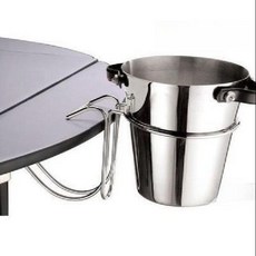 스테인레스 샴페인 버킷 랙 테이블용 아이스 얼음 걸이