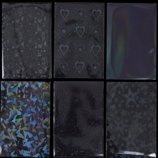 플로샵 포토슬리브 61X88mm 10P 카드슬리브 보관필름, 홀로그램