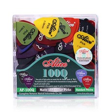 100개 우클렐레 고급 피크 기타 엘리스 세트 악기, 1개