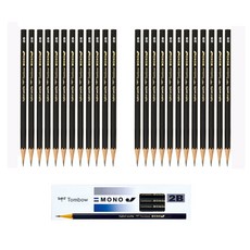 Tombow 蜻蜓牌 MONO-J 鉛筆 2B 24支, MONO-J 2B 24支