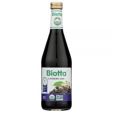 Biotta Naturals 엘더베리 주스 479.1g(16.9온스), 500ml