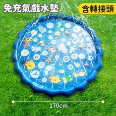 加深加厚噴水戲水墊 170cm, 字母, 1個