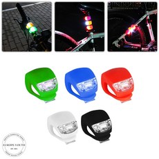 야간 자전거 LED등 라이트 퀵보드 전기자전거 방수 led불빛 조명, 1개