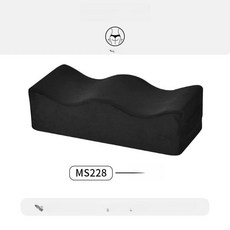 엉덩이 방석 도넛 베개 쿠션 베개폼, 블랙