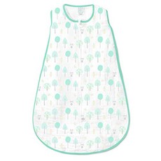 SwaddleDesigns 면 모슬린 침낭 유니 아기 웨어러블 담요, Large (12-18 Month)