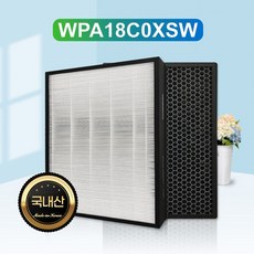 필터왕국 위니아 공기청정기 프리미엄 호환 필터, WPA18C0XSW, 1개
