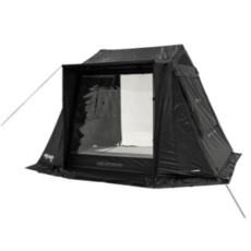 카즈미 와일드 필드 코트 하우스 스모그 TPU 투명창, 검정