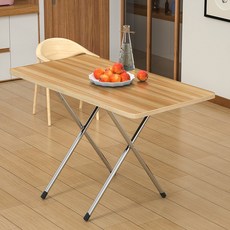 접이식 책상 탁자 테이블 거실 이동식 벽부착 벽걸이 롱 80x40x70 직사각 테이블 화이트, 핑크