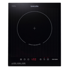 SAKURA櫻花電陶爐 德國SCHOTT CERAN玻璃面板 觸控式操作 多重安全保護, 內建, EG2120AG