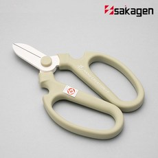 사카겐 꽃가위 화이트날 F170 아트모스그린 (전용가위집) 원예가위, 1개