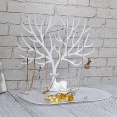 악세서리 트레이 화장대 악세사리 거치대 화이트, 본상품선택 WBA9896, 1개