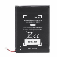 HDH 003 리튬이온 3600mAh 3.7V 충전식 배터리 닌텐도 스위치 라이트 콘솔 컨트롤러 교체, [01] 옵션1