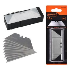 커터칼 SK5 10개 리필 탄소강 커터날 택틱261503 65770ea 1(pc)
