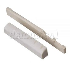 어쿠스틱 기타용 72x3x7mm 플라스틱 스틸 브릿지 새들 46x6x9mm 슬롯형 너트 2325382, one size_1, 1개