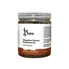 아무 뉴트리션 히말라야 타타리 메밀차 벌크 & 티백 (잎차) Amu Nutrition Himalayan Tartary Buckwheat Organic Tea Bulk & Teaba, 풀린 잎, 1개
