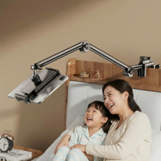 베로어 침대 자바라 휴대폰 태블릿 거치대