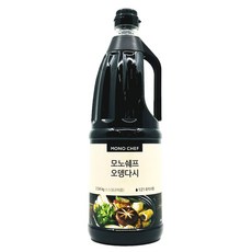 모노쉐프 우동 오뎅다시 2.04kg, 본품, 2개