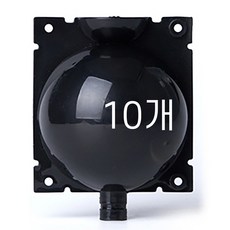 파파가든 취목 볼 삽목 공중뿌리 식물번식 루팅볼, 검정, 중, 10개