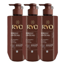 려 흑운 볼륨 앤 모근강화 컨디셔너 x3, 1개, 592ml