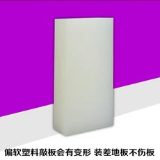 精選優品 鋪設木地板 安裝工具 敲板 打板 打塊 敲磚 敲塊 全實心 尼龍 塑膠【店長推薦】, 19*7*2.5釐米（偏軟）塑膠敲板, 1個