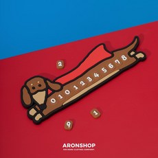 ARONSHOP 韓國超人系列 停車牌 電話牌, 1個, Woody 臨停號碼牌