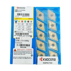 KYOCERA京瓷 DNMG150408GT CA5525/DNMG150408HQ CA5525 車刀片組，高耐磨陶瓷材質，適用於多種金屬加工, 1個, DNMG150408HQ  CA5525