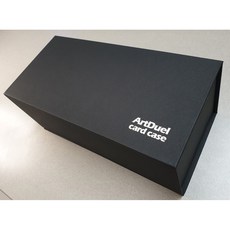 卡通卡牌收納盒, 黑色, 1入