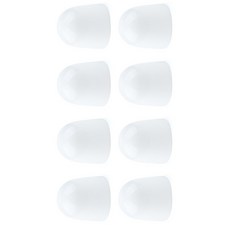 8Pcs 화장실 액세서리 장식 커버 변기 푸시온 볼트 나사 캡, White
