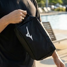 미즈노 수영 손가방 헬스 가방 파우치, 블랙