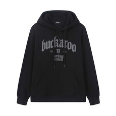 브랜드정품 버커루 BUCKAROO 기모 쭈리 후드 티셔츠 블랙 277867