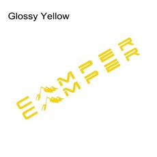 캠퍼 마운틴 자동차 스티커 데칼 오프로드 밴 카라반 트럭 택시 캠핑 화물 모터홈 비닐 장식, 3. Glossy Yellow, 1개
