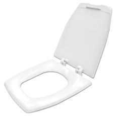 阿爾卑斯馬桶蓋 單體方型通用型 牙色/白色, 白色, 1個