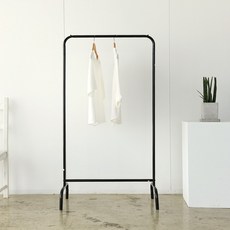 이룸 800행거 스탠드 행거 옷걸이, 이룸800행거_블랙