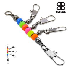 야광구슬 3단 타코도래 문어낚시 직결채비 에기, 1개, 7개입