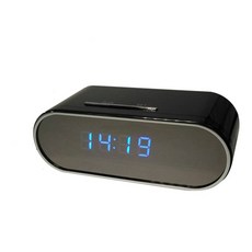 W101無線WIFI遠端鬧鐘攝影機/手機遠端監看/1080P高畫質/365天不間斷錄影/含64G金盾記憶卡, 黑, W101