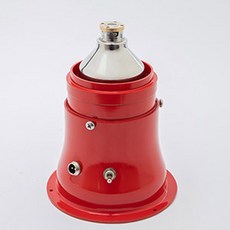 회전 우유분리기 탈지유 만들기 원심분리기 버터 기계 손잡이 80L 치즈 빨간색 수제, 빨간색 원형 본체