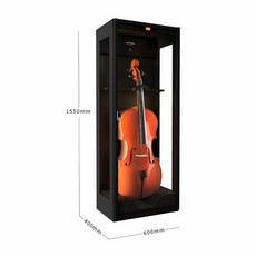 LENTHEM DMI-355DT 大提琴防潮櫃 樂器防潮箱 玻璃防潮箱, 1個