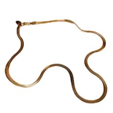 [鈦鋼項鍊] 2mm扁蛇鍊/長鍊 (鋼)