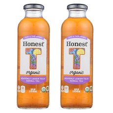 어니스트티 헤븐리 레몬 툴시 허벌 티, 473ml, 2개