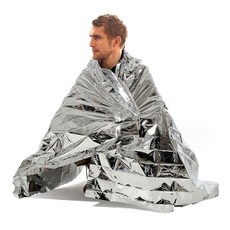 야외구명보온블랭킷 구명담요 캠핑담요, 실버, 실버