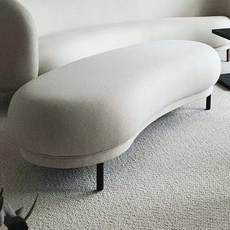벤치형쇼파 등받이 현관 쇼파 긴소파 현관벤치 없는 화이트 매장 거실평상, 80x40x40 화이트 면린넨